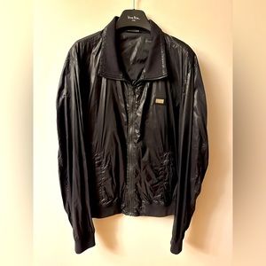Dolce and Gabbana men’s authentic black light weight jacket size 58